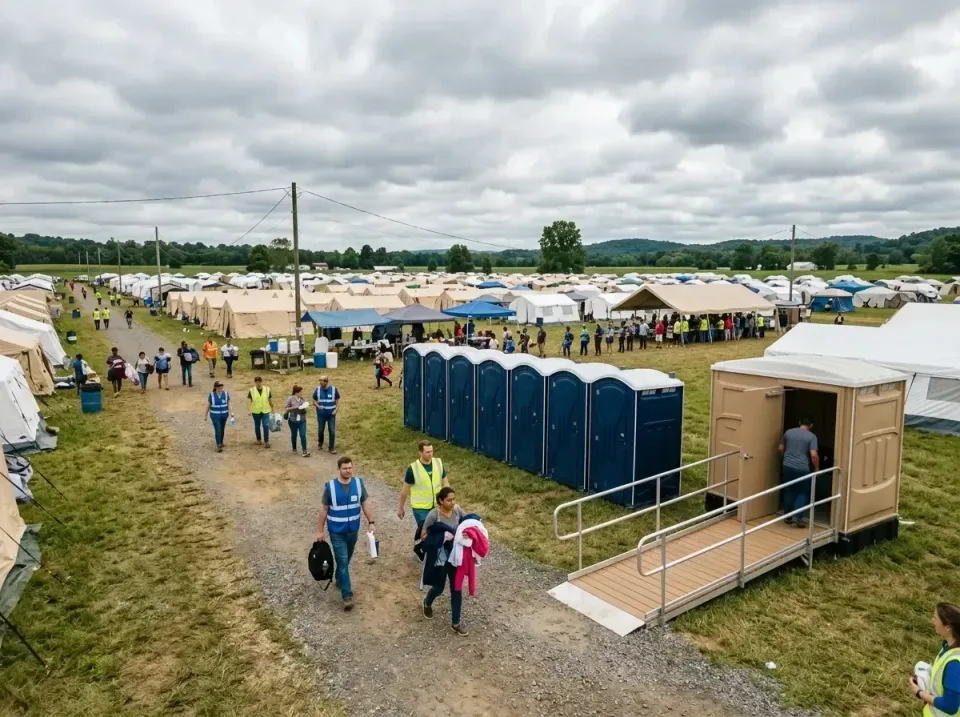 disaster-relief-camp-restrooms-010 — frequently asked questions, Dumpster & Portable Bathrooms Rental in Pleasant Hill, IA